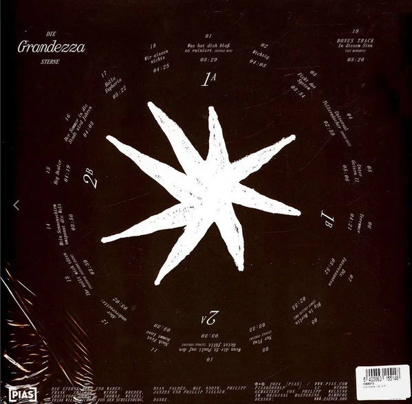 DIE STERNE, Grandezza ([pias]; PIASD5088LP, Germany 2024, 2 Inners, Limited Edition) 2xLP EX/EX - Image 2