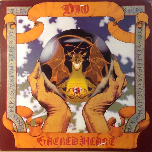 DIO, Sacred Heart (Vertigo; VERH 30, UK 1985, Inner) LP VG/VG