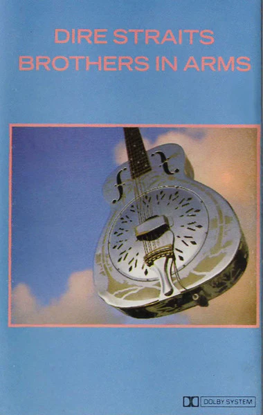 DIRE STRAITS, Brothers In Arms (Vertigo; 824499-4, Greece 1985) Cassette VG+/VG+