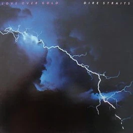 DIRE STRAITS, Love Over Gold (Vertigo Orange; 6359 109, UK 1982, Inner) LP VG/G+