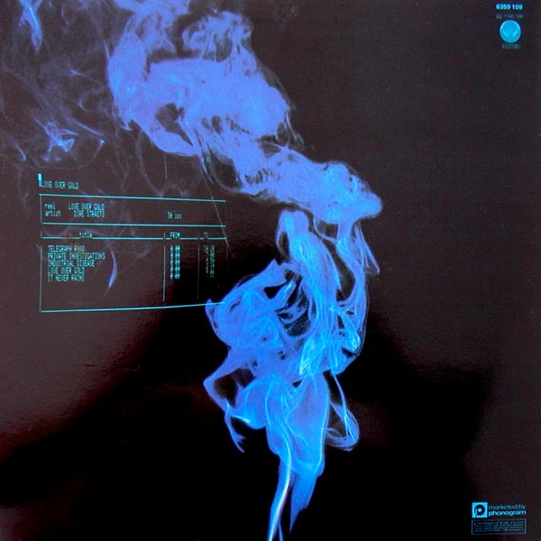DIRE STRAITS, Love Over Gold (Vertigo Orange; 6359 109, UK 1982, Inner) LP VG+/VG - Image 2
