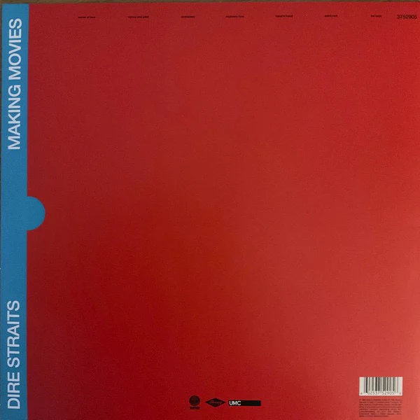 DIRE STRAITS, Making Movies (Mercury; 3752905, Europe Reissue, Inner) LP NEW/NEW - Image 2