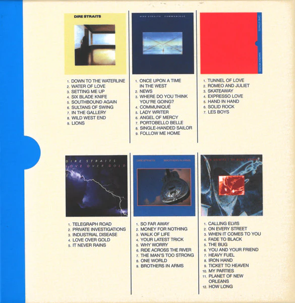 DIRE STRAITS, The Studio Albums 1978 - 1991 (Mercury; 0839136, Europe 2020, Box Set) 6xCD EX/EX - Image 2