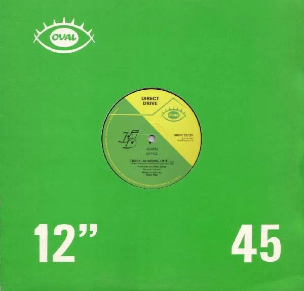 DIRECT DRIVE, Time's Running Out (Oval; DRIVE 21/12, UK 1982, Company Sleeve) 12" VG/VG