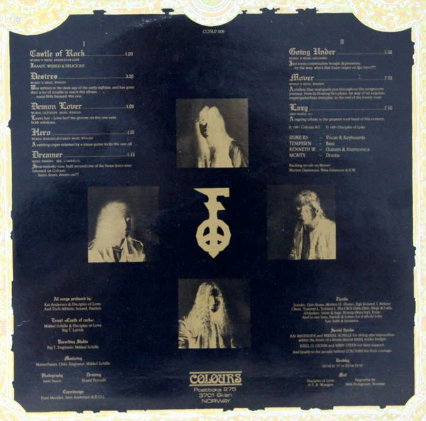DISCIPLES OF LOVE, Disciples Of Love (Colours; COSLP 006, Norway 1991, Debossed Sleeve, Booklet), SALE - Up to 50% Off the Original Price LP VG+/VG - Image 2