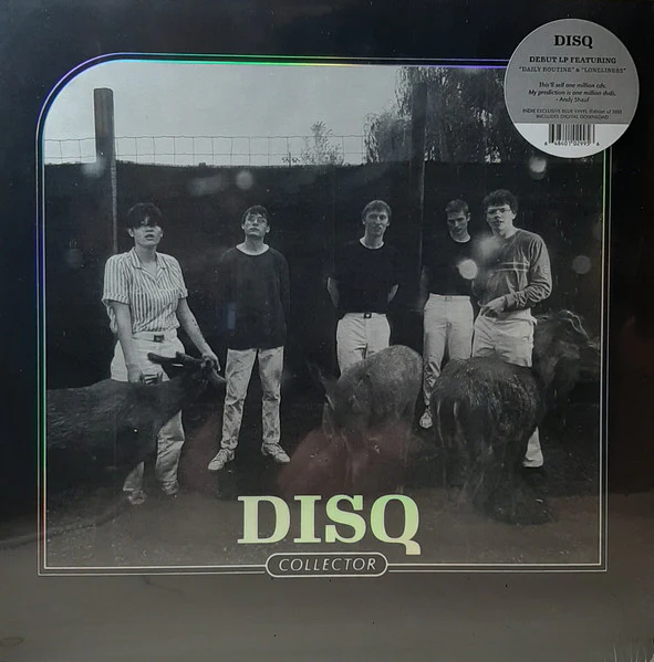 DISQ, Collector (Saddle Creek; LBJ-299, US 2020, Inner, Blue Vinyl), SALE - Up to 50% Off the Original Price LP VG+/VG+