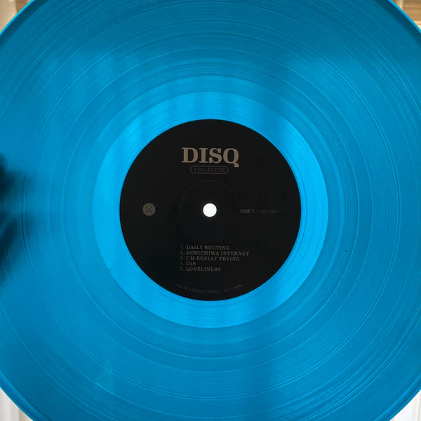 DISQ, Collector (Saddle Creek; LBJ-299, US 2020, Inner, Blue Vinyl), SALE - Up to 50% Off the Original Price LP VG+/VG+ - Image 3
