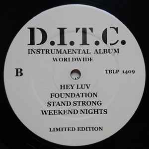 D.I.T.C., Instrumental Album - Worldwide (Not On Label (D.I.T; TBLP 1409, US , Plain sleeve) 2xLP /VG+ - Image 2