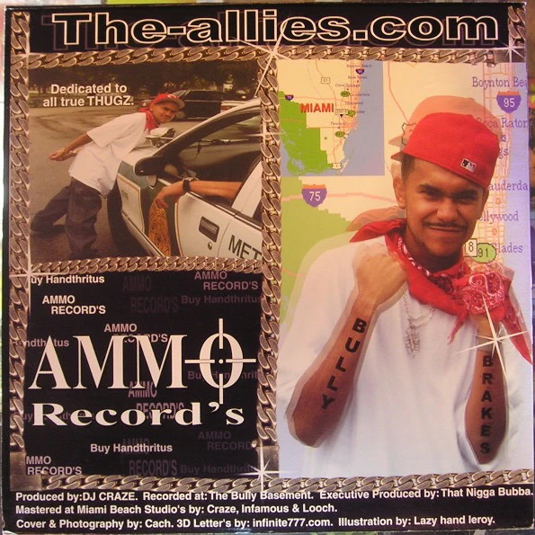DJ CRAZE, Bully Breaks (Ammo Records; AM-02, US 2001), SALE - Up to 50% Off the Original Price LP VG/G+ - Image 2