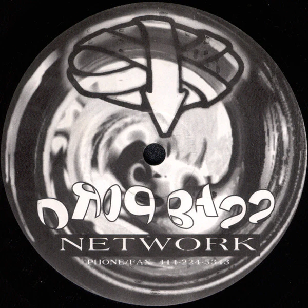 DJ ESP (WOODY MCBRIDE), Interference E.P. (Drop Bass Network; DBN001, US 1994 Reissue, Repress, Special Cut - The track "Perfect Awareness" plays inside-out.) 12" VG/VG - Image 2