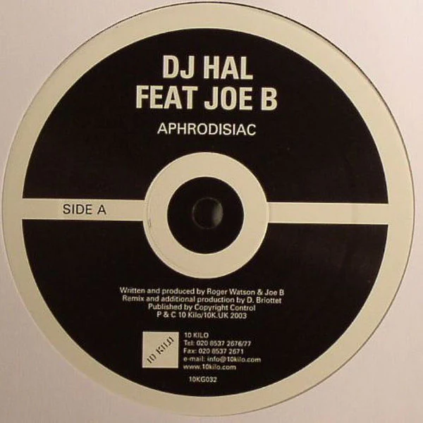 DJ HAL, Aphrodisiac (10 Kilo; 10 KG 032, UK 2004) 12" /VG