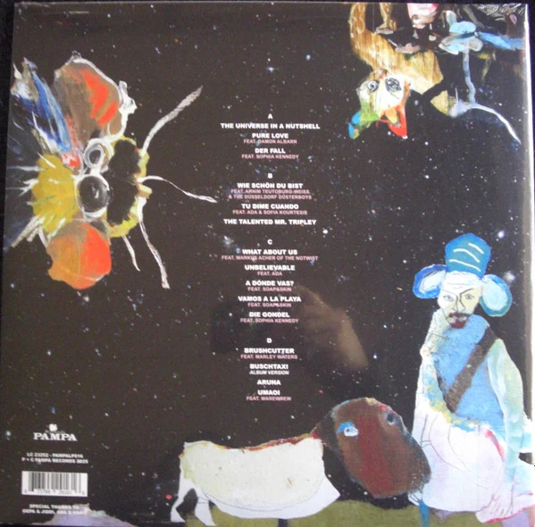 DJ KOZE, Music Can Hear Us (Pampa Records; PAMPALP16, Germany 2025, Gatefold, 2 Inners, Black Vinyl) 2xLP VG+/VG+ - Image 2