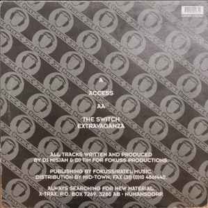 DJ MISJAH & DJ TIM, Access (X-Trax ; X-002, Netherlands 1995, Picture Sleeve) 12" G+/G+ - Image 2