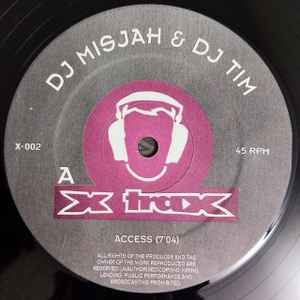 DJ MISJAH & DJ TIM, Access (X-Trax ; X-002, Netherlands 1995, Picture Sleeve) 12" G+/G+ - Image 3