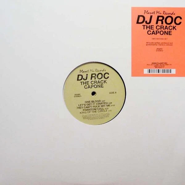 DJ ROC, The Crack Capone (Planet Mu; ZIQ291, UK 2010) 2xLP /VG