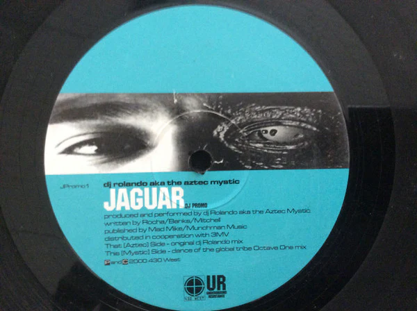 DJ ROLANDO, Jaguar (430 West ; J-Promo1, UK 2000, Promo, Generic) 12" /G+