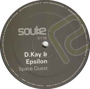 D.KAY / D.KAY & EPSILON, It's On The Way / Space Quest (Soul:r ; SOULR011, UK 2004, Die Cut Company Sleeve) 12" VG/G+ - Image 3