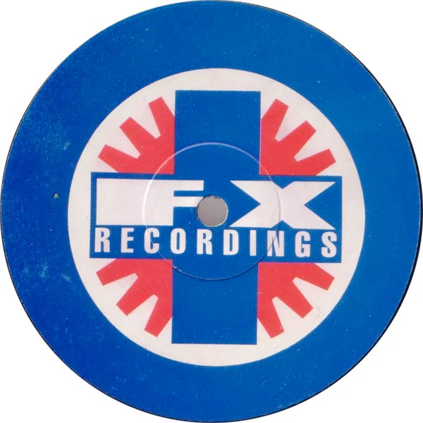 DMS & THE BONEMAN X, Sweet Vibrations / Catch 22 (FX Recordings; FX 001 , UK 1994, Plain Sleeve) 12" /G - Image 2