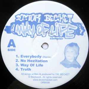 DOCTOR BECKET, Way Of Life Sampler (; DRB008, US 2005) 12" EP EX/EX