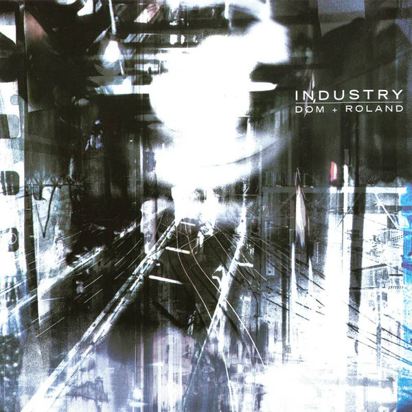 DOM + ROLAND, Industry (Moving Shadow; ASHADOW 16, UK 1998, Picture Sleeve, 4 Inners) 4xLP VG/G+