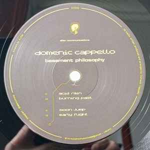 DOMENIC CAPPELLO, Basement Philosophy (Alien Communications; AC012, UK 2024, Picture Sleeve) 2x12" VG/VG+ - Image 3