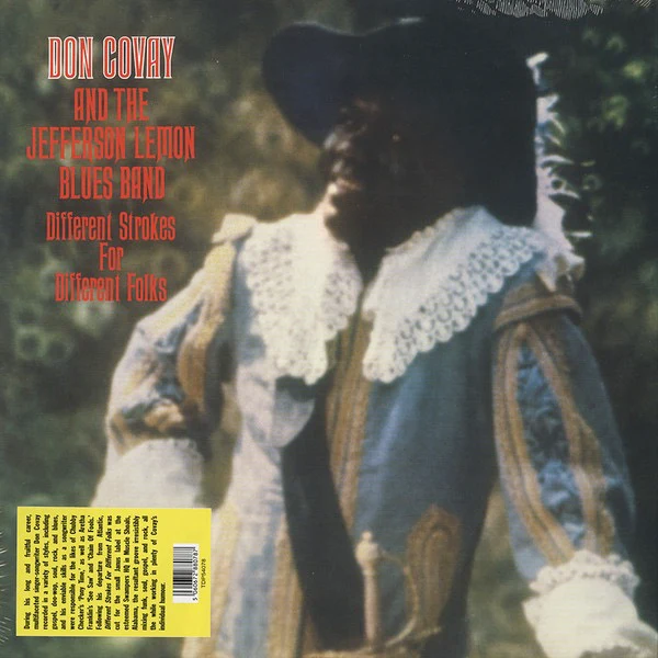 DON COVAY AND THE JEFFERSON LEMON BLUES BAND, Different Strokes For Different Folks (Trading Places; TDP54078, US 2022 Reissue, Gatefold) LP EX/EX