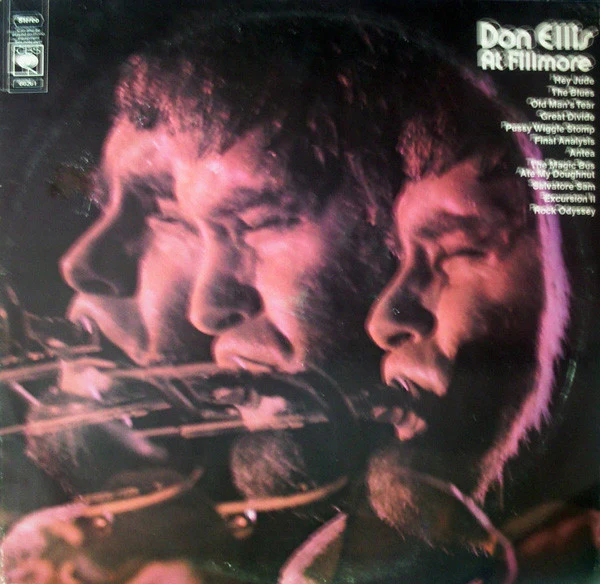 DON ELLIS, At Fillmore (CBS Orange (33 1/3 On Label); 66261, UK 1970, Gatefold) 2xLP VG/VG