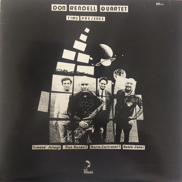 DON RENDELL QUARTET, Time Presence (DR Records; DR101, UK 1988) LP VG/VG+