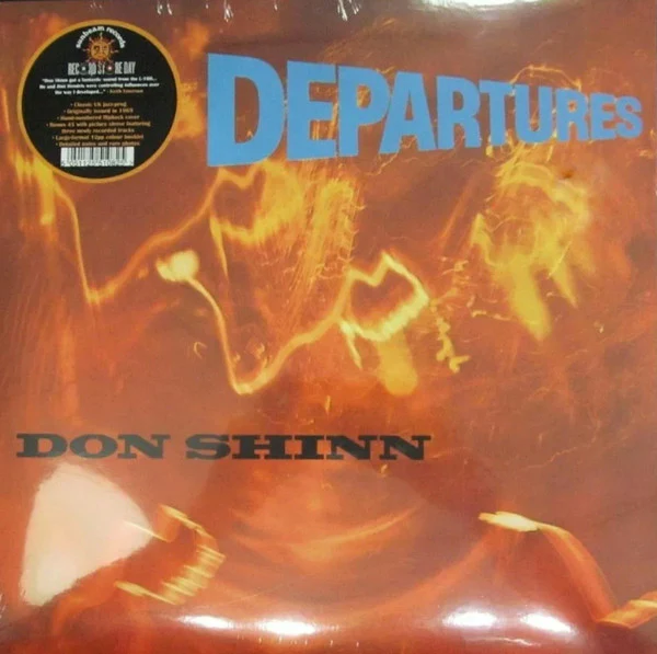 DON SHINN, Departures (Sunbeam Records; SBRLP5108, UK 2020 Reissue, Booklet, With 7") LP VG+/VG+