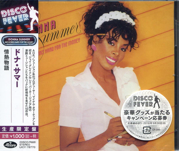 DONNA SUMMER, She Works Hard For The Money (Mercury; UICY-78770, Japan 2018, Limited Edition, With Obi Strip) CD EX/EX