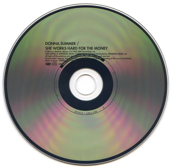 DONNA SUMMER, She Works Hard For The Money (Mercury; UICY-78770, Japan 2018, Limited Edition, With Obi Strip) CD EX/EX - Image 3