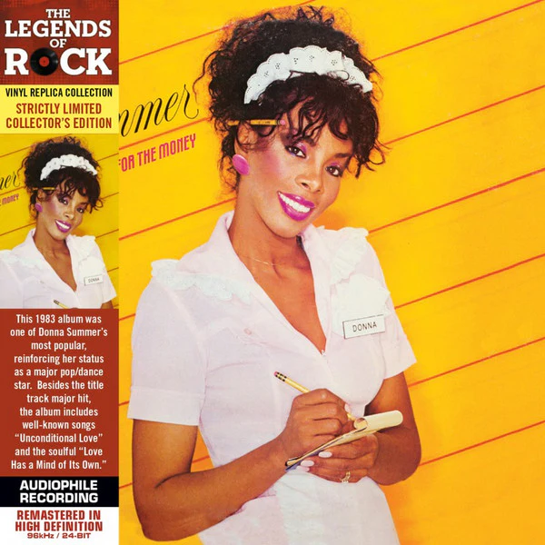 DONNA SUMMER, She Works Hard For The Money (Culture Factory; 819514010319, US 2014 Reissue) CDs EX/EX