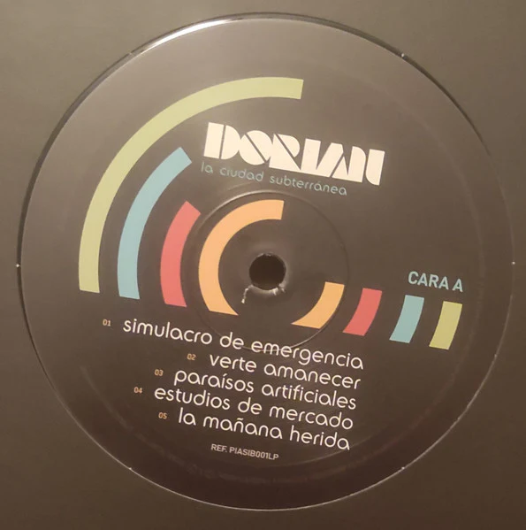 DORIAN, La Ciudad Subterranea ([PIAS] Ibero America; PIASIB001LP, Spain 2022 Reissue, Gatefold, Black Inner) LP EX/EX - Image 3