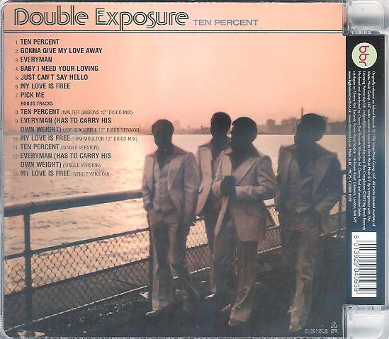 DOUBLE EXPOSURE, Ten Percent (Big Break Records; CDBBR 0109, UK 2012 Reissue, Jewel Case) CD VG+/VG+ - Image 2