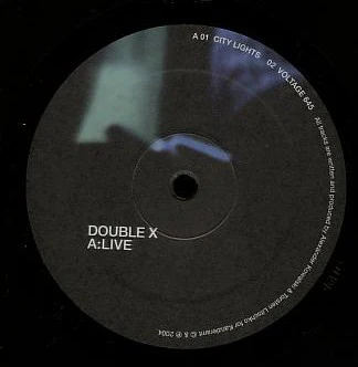 DOUBLE X, A:Live (Kanzleramt; KA113, Germany 2004), SALE - Up to 50% Off the Original Price 2xLP VG/G+ - Image 3