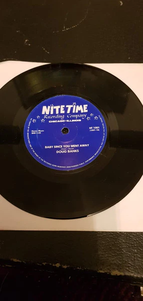 DOUG BANK, I Just Kept On Dancing / Baby Since You Went Away (NITETIME; NT 1001, US Reissue) 7" /VG - Image 2