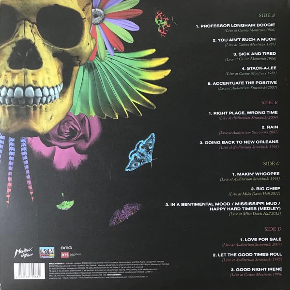 DR. JOHN, The Montreux Years (Montreux Jazz Festival; BMGCAT580DLP, Worldwide 2023, Gatefold, 2 Inners) 2xLP VG/VG - Image 2