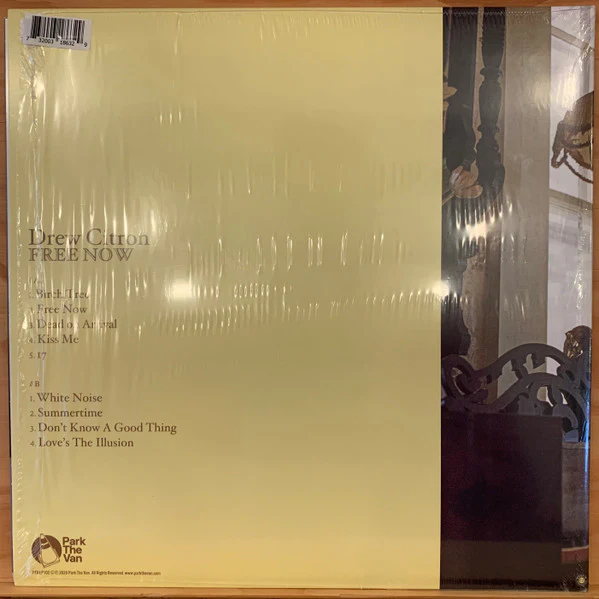 DREW CITRON, Free Now (Park The Van Records; PTV-LP102, US 2020, Gatefold, Inner, Canary Yellow Vinyl) LP VG+/VG+ - Image 2