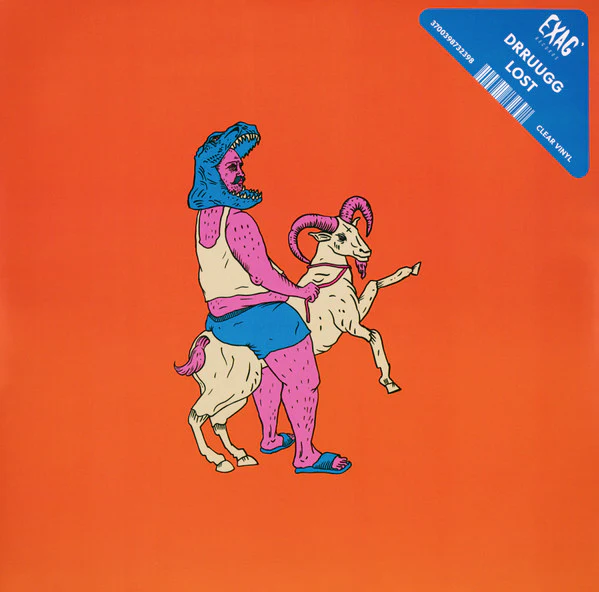 DRUUGG, Lost (EXAG' Records; XAG059LP, Belgium 2025, Clear Vinyl), SALE - Up to 50% Off the Original Price  LP EX/VG+