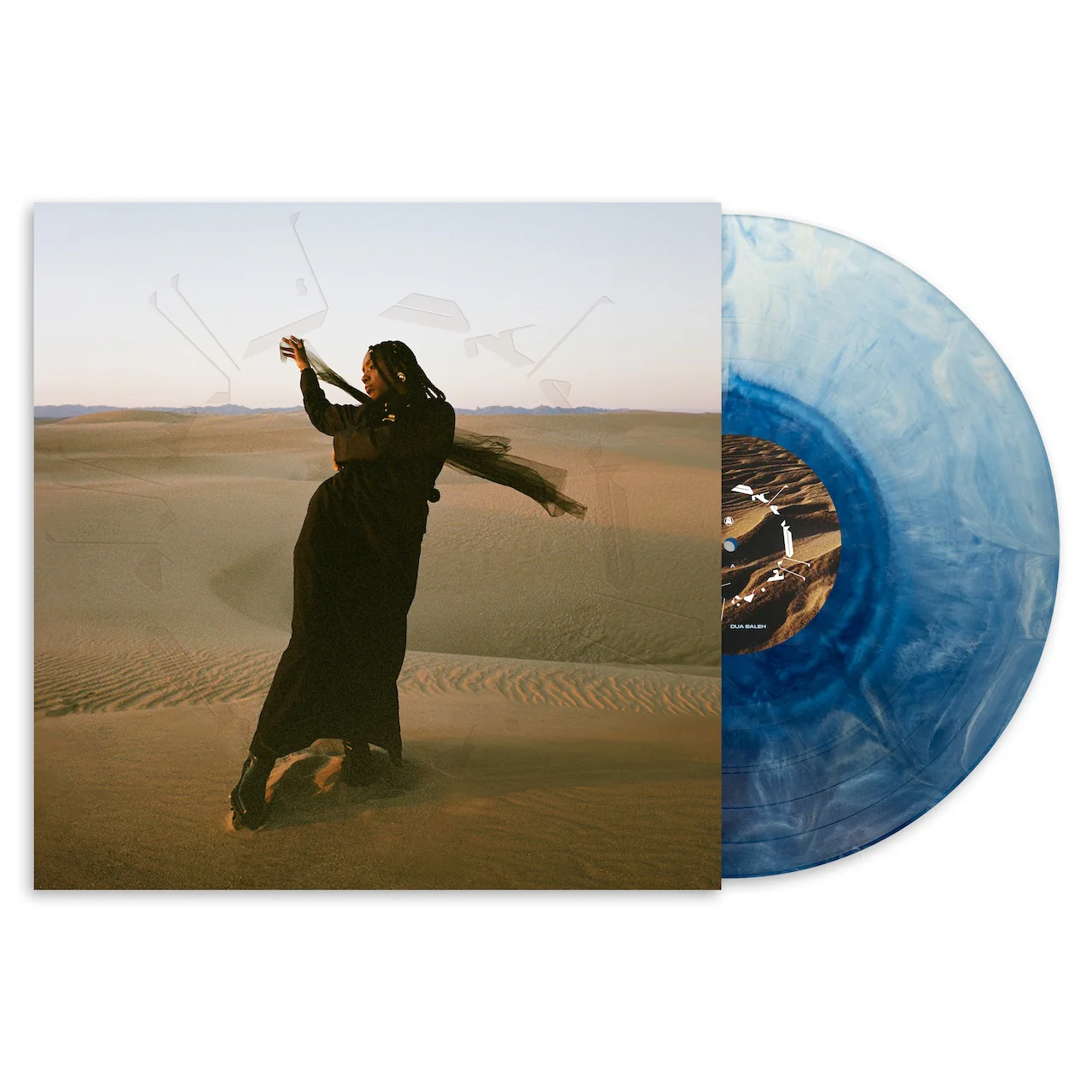 DUA SALEH, Of Earth & Wires (Ghostly International; GI476LP-C1, Europe 2026, Blue Sapphire Vinyl) LP NEW/NEW - Image 2