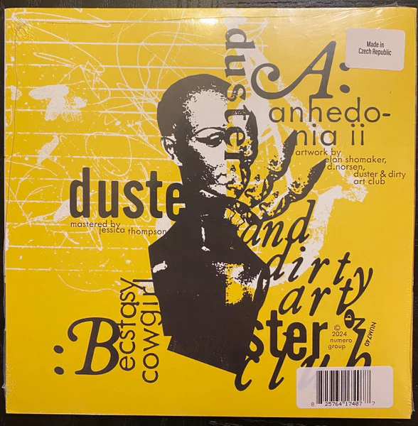 DUSTER (2) AND DIRTY ART CLUB, Anhedonia II / Ecstasy Cowgirl (Numero Group; NUM740, US 2024, Picture sleeve) 7" /EX - Image 2