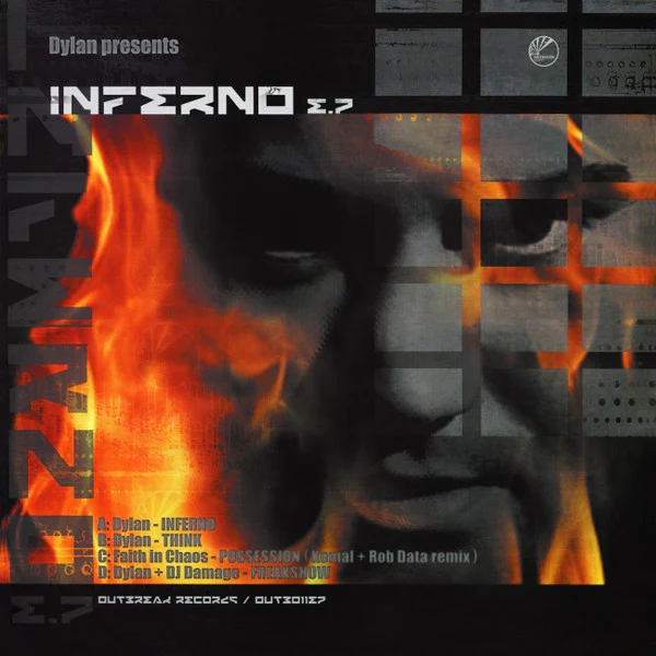 DYLAN, Inferno E.P (Outbreak Records; OUTB011EP, UK 2001, Picture Sleeve) 2x12" G+/VG
