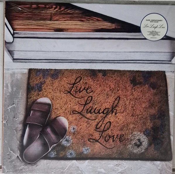 EARL SWEATSHIRT, Live Laugh Love (Warner Bros; 0093624827931, Europe 2025, Insert, Orange & Black Vinyl) LP NEW/NEW