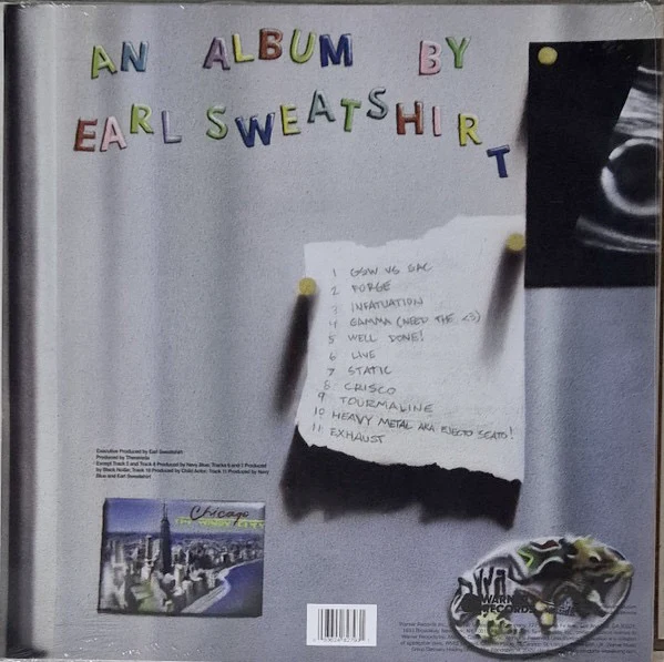 EARL SWEATSHIRT, Live Laugh Love (Warner Bros; 0093624827931, Europe 2025, Insert, Orange & Black Vinyl) LP NEW/NEW - Image 2