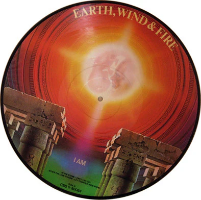 EARTH, WIND & FIRE, I Am (CBS ; CBS 11-86084, UK 1979, Picture disc) LP /VG+