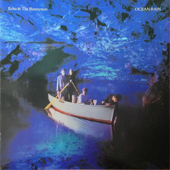 ECHO AND THE BUNNYMEN, Ocean Rain (Korova ; KODE 8, Europe 1984, Inner, First pressing, No Barcode, No Rights Box, A2/B2) LP VG/G+