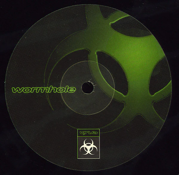 ED RUSH & OPTICAL, Wormhole (Virus Recordings; VRS 001 LP, UK 1998, Picture Sleeve, 5 Inners) 5x12" G/G+ - Image 3