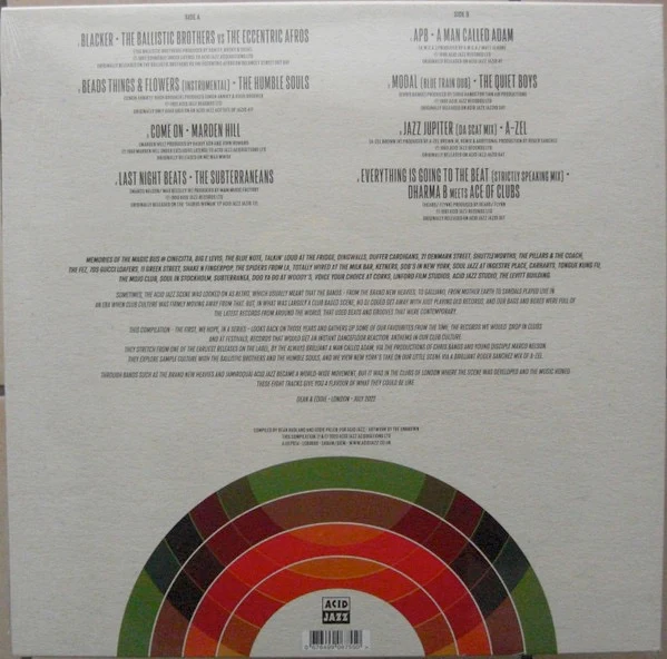 EDDIE PILLER & DEAN RUDLAND, Acid Jazz (Not Jazz) (Acid Jazz; AJXLP674, UK 2022) LP VG+/VG+ - Image 2