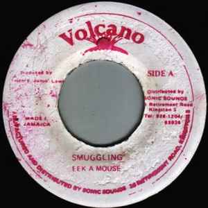 EEK A MOUSE/ ALTON ELLIS, Smuggling/ Skateland Girl (Version) (Volcano; , Jamaica 1990s Reissue) 7" /VG