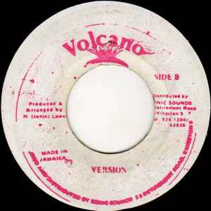 EEK A MOUSE/ ALTON ELLIS, Smuggling/ Skateland Girl (Version) (Volcano; , Jamaica 1990s Reissue) 7" /VG - Image 2